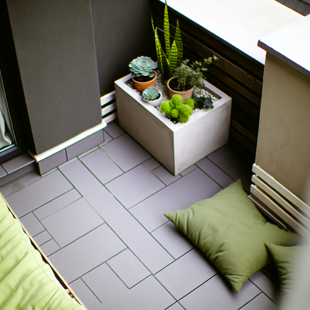 Outdoor dining corner