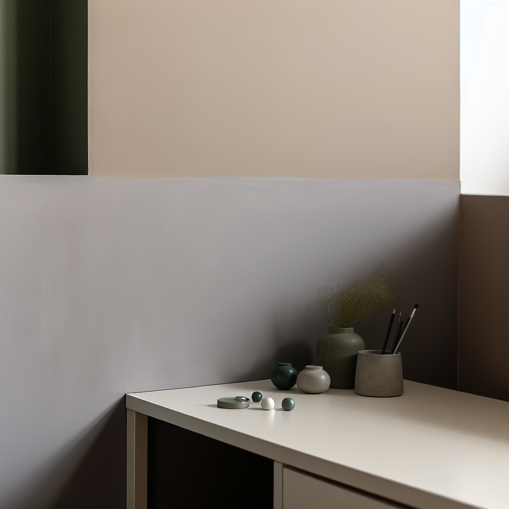 Functional desk corner